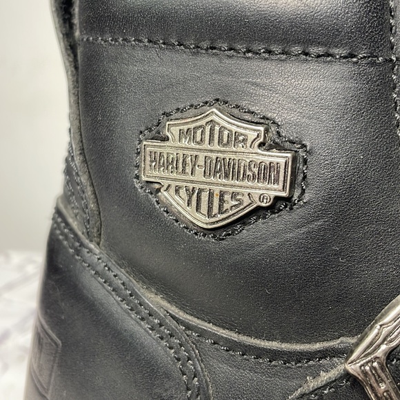 Harley Davidson Moto Leather Boots - Picture 5 of 10
